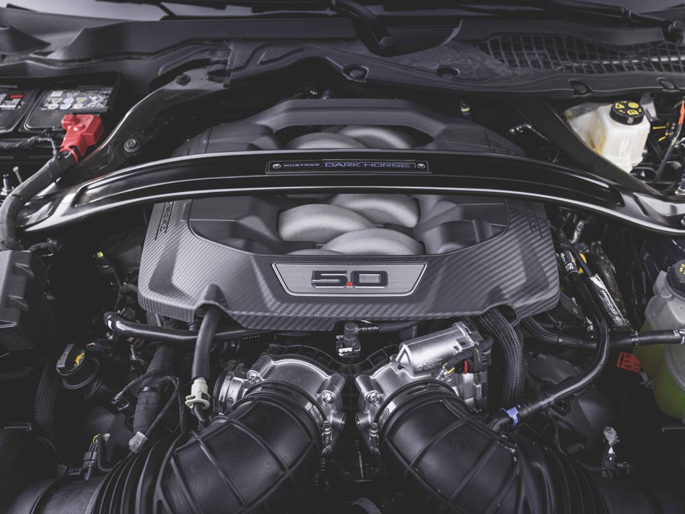 Motore 50 V8 di Ford Mustang 2024
